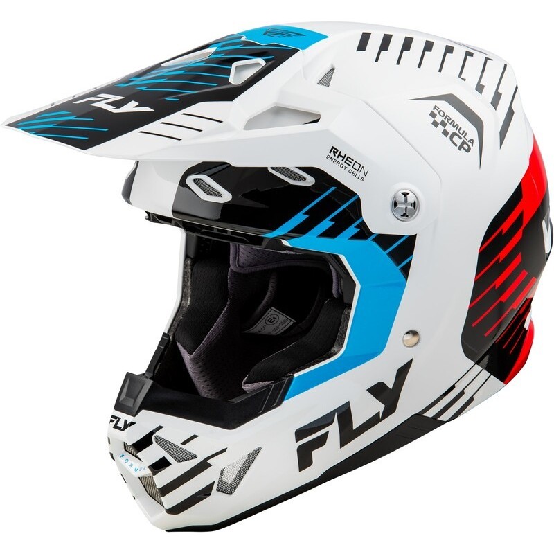 Casque FLY RACING Formula CP Slice Blanc Casque FLY RACING Formula CP Slice Blanc