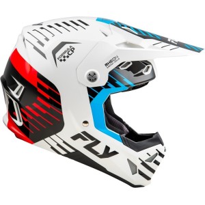 Casque FLY RACING Formula CP Slice Blanc