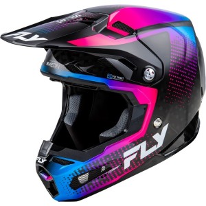 Casque FLY RACING Formula S Carbon Protocol Rose
