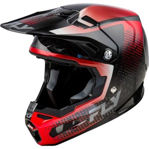Casque FLY RACING Formula S Carbon Protocol Rouge