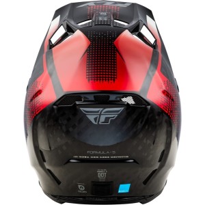 Casque FLY RACING Formula S Carbon Protocol Rouge