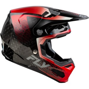 Casque FLY RACING Formula S Carbon Protocol Rouge