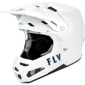 Casque FLY RACING Formula S Carbon Solid Blanc