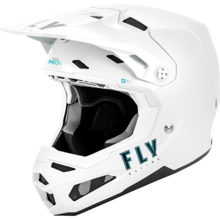 Casque FLY RACING Formula S Carbon Solid Blanc