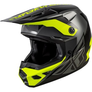 Casque FLY RACING Kinetic Crest Jaune