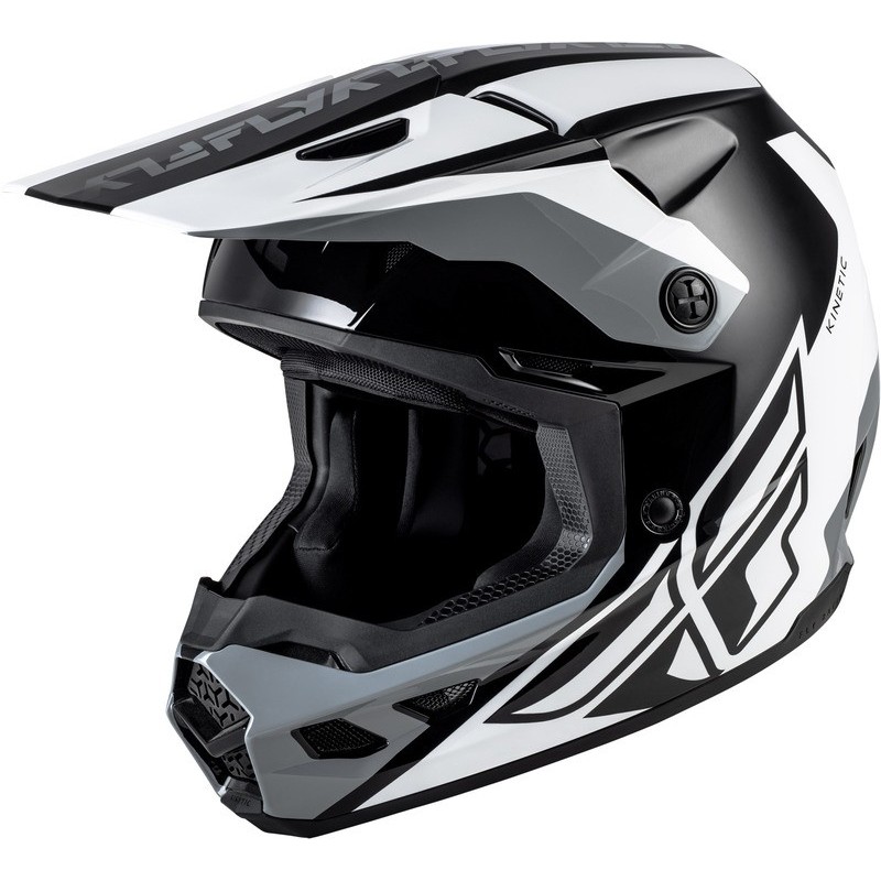 Casque FLY RACING Kinetic Crest Noir Casque FLY RACING Kinetic Crest Noir