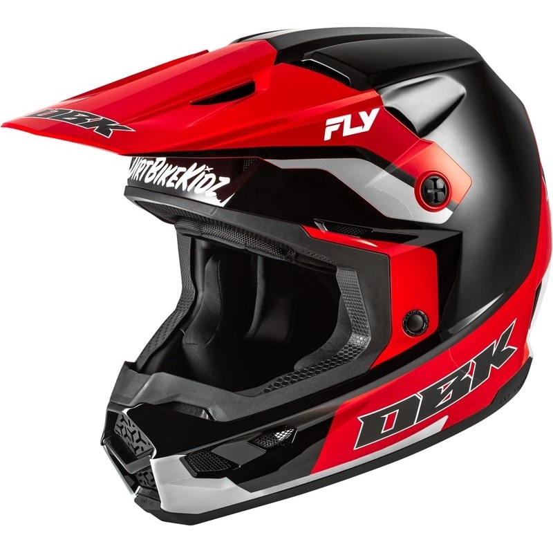 Casque FLY RACING Kinetic Special Edition DBK Rouge Casque FLY RACING Kinetic Special Edition DBK Rouge