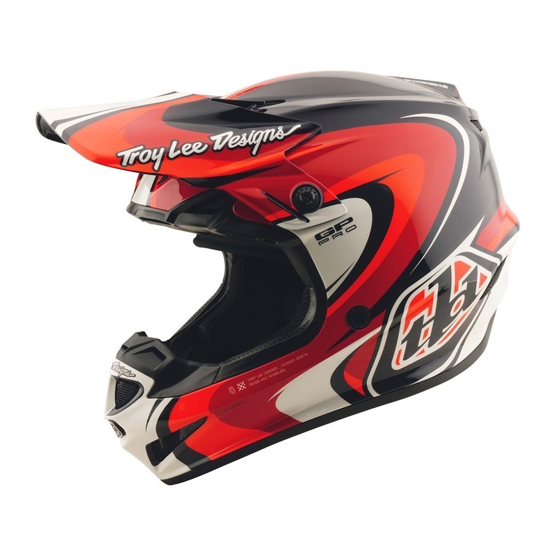 Casque TROY LEE DESIGNS GP Pro Crossover Rouge Casque TROY LEE DESIGNS GP Pro Crossover Rouge
