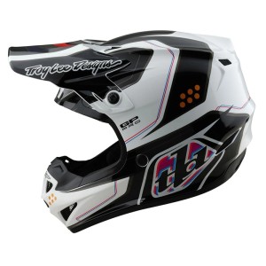 Casque TROY LEE DESIGNS GP Pro Mips Trooper Blanc Noir