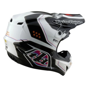 Casque TROY LEE DESIGNS GP Pro Mips Trooper Blanc Noir
