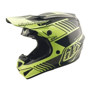 Casque TROY LEE DESIGNS GP Pro Segment Jaune