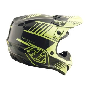 Casque TROY LEE DESIGNS GP Pro Segment Jaune