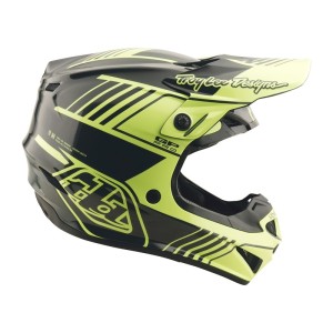 Casque TROY LEE DESIGNS GP Pro Segment Jaune