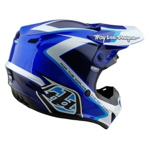 Casque TROY LEE DESIGNS GP Shutter Bleu Casque TROY LEE DESIGNS GP Shutter Bleu