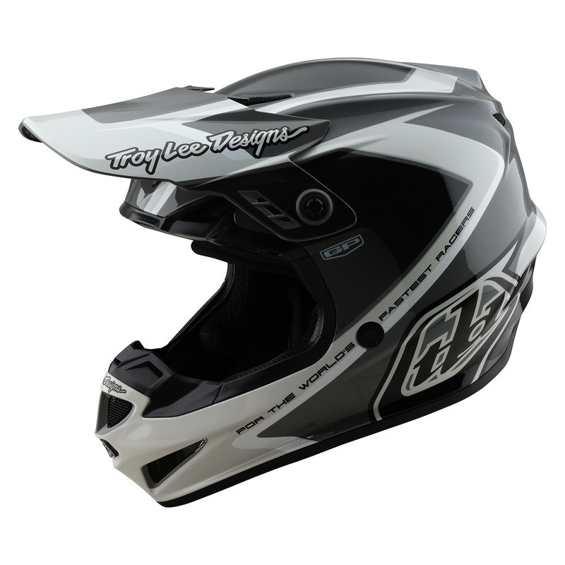 Casque TROY LEE DESIGNS GP Shutter Gris