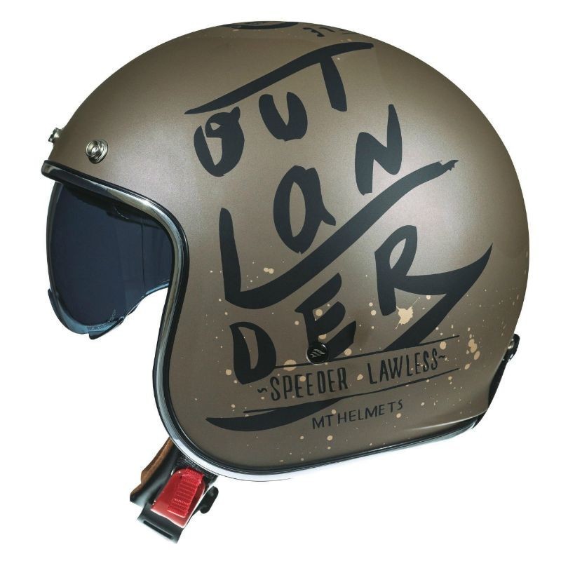 Casque MT LE MANS 2 SV OUTLANDER Marron Mat