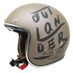 Casque MT LE MANS 2 SV OUTLANDER Marron Mat