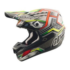 Casque TROY LEE DESIGNS SE5 Composite Lowrider Gris