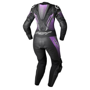 Combinaison femme RST TracTech Evo 5 CE Noir Fushia Gris