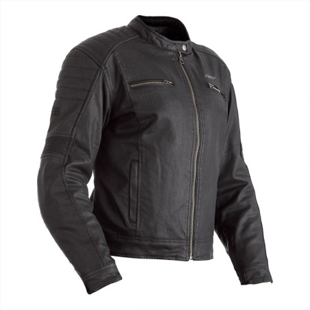 Blouson RST Brixton CE femme textile - noir