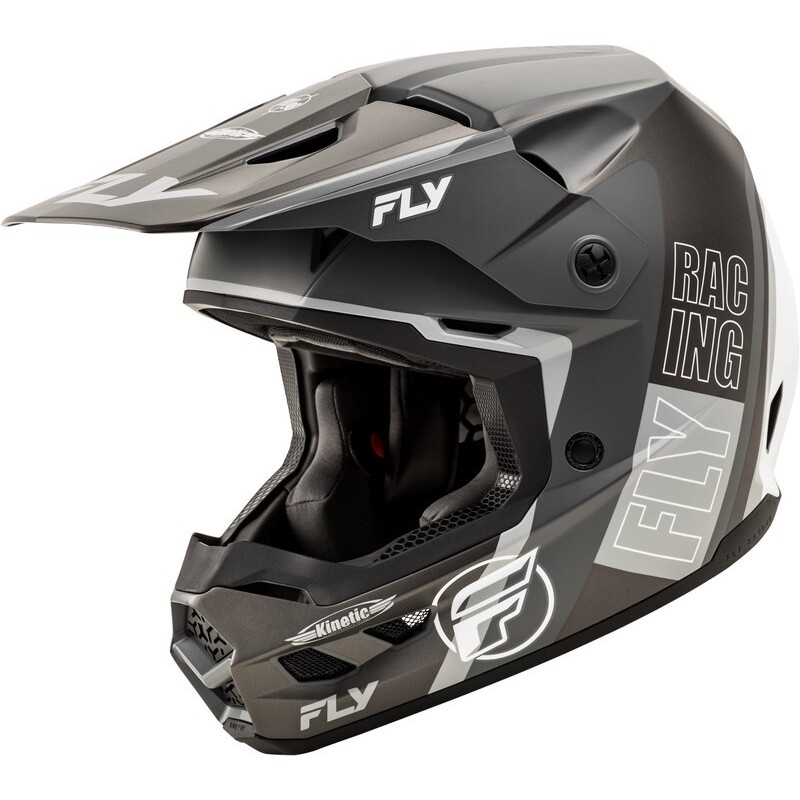 Casque FLY RACING Kinetic Rally Noir Casque FLY RACING Kinetic Rally Noir