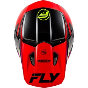 Casque FLY RACING Kinetic Rally Rouge