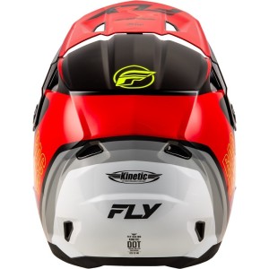 Casque FLY RACING Kinetic Rally Rouge