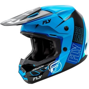 Casque FLY RACING Kinetic Rally Bleu
