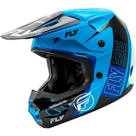 Casque FLY RACING Kinetic Rally Bleu