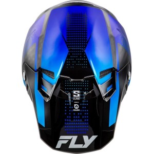 Casque FLY RACING Formula S Carbon Protocol Bleu