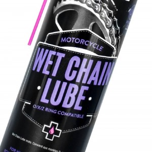 Lubrifiant chaine MUC-OFF Wet Chain Lube 400 ml