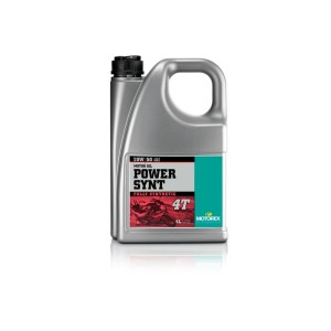Huile moteur MOTOREX Power Synt 4T 10W50 synthétique 4L