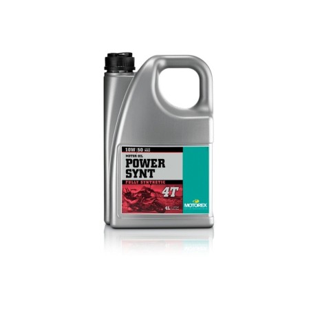 Huile moteur MOTOREX Power Synt 4T 10W50 synthétique 4L