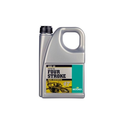Huile moteur MOTOREX Four Stroke 10W40 semi-synthétique 4L