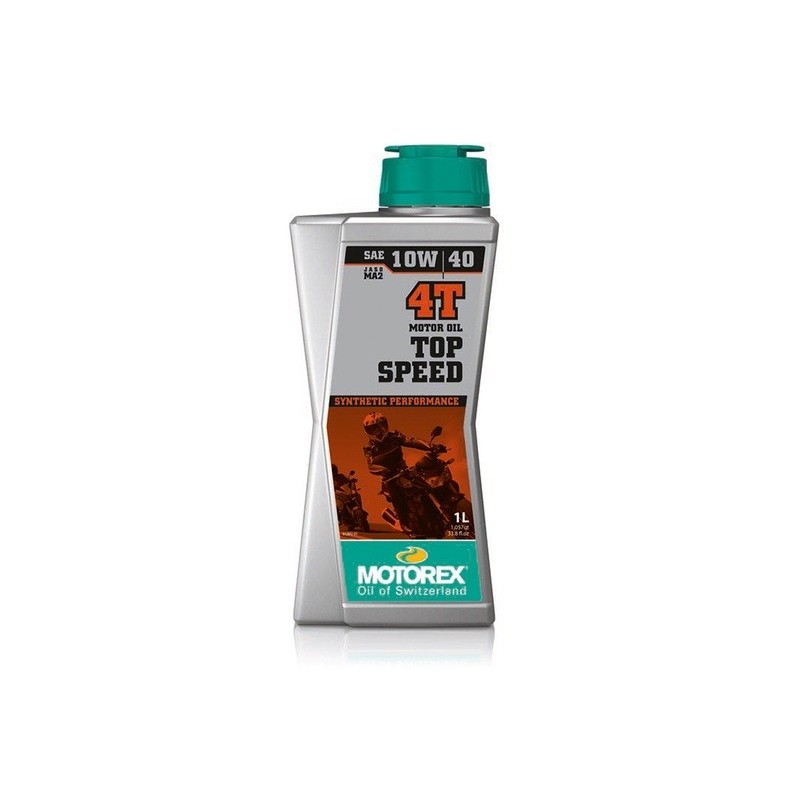 Huile moteur MOTOREX Top Speed 4T 10W40 1L Huile moteur MOTOREX Top Speed 4T 10W40 1L