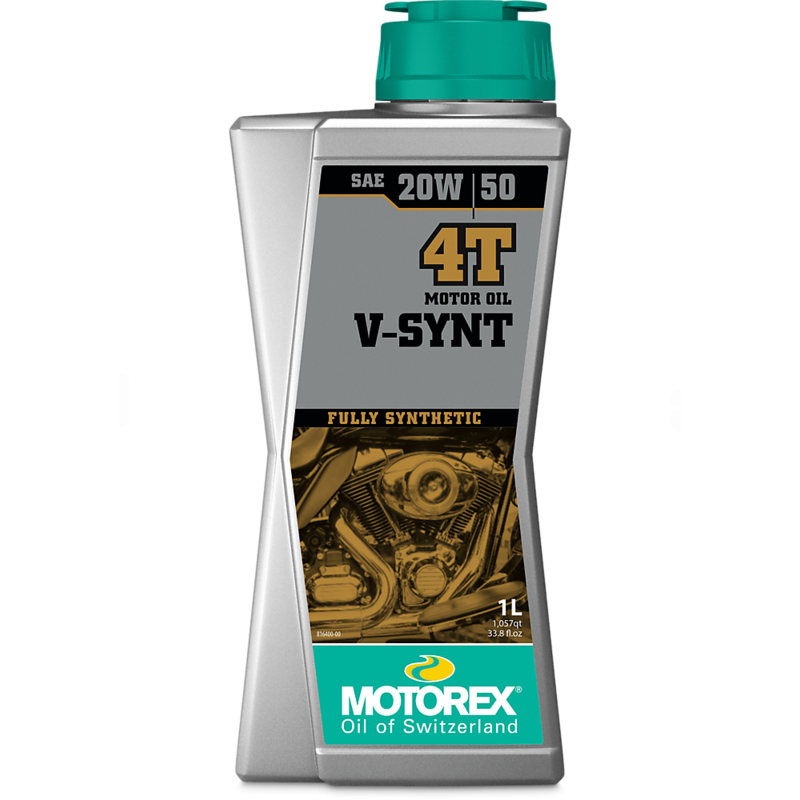 Huile moteur MOTOREX V-SYNT 4T 20W50 1L Huile moteur MOTOREX V-SYNT 4T 20W50 1L