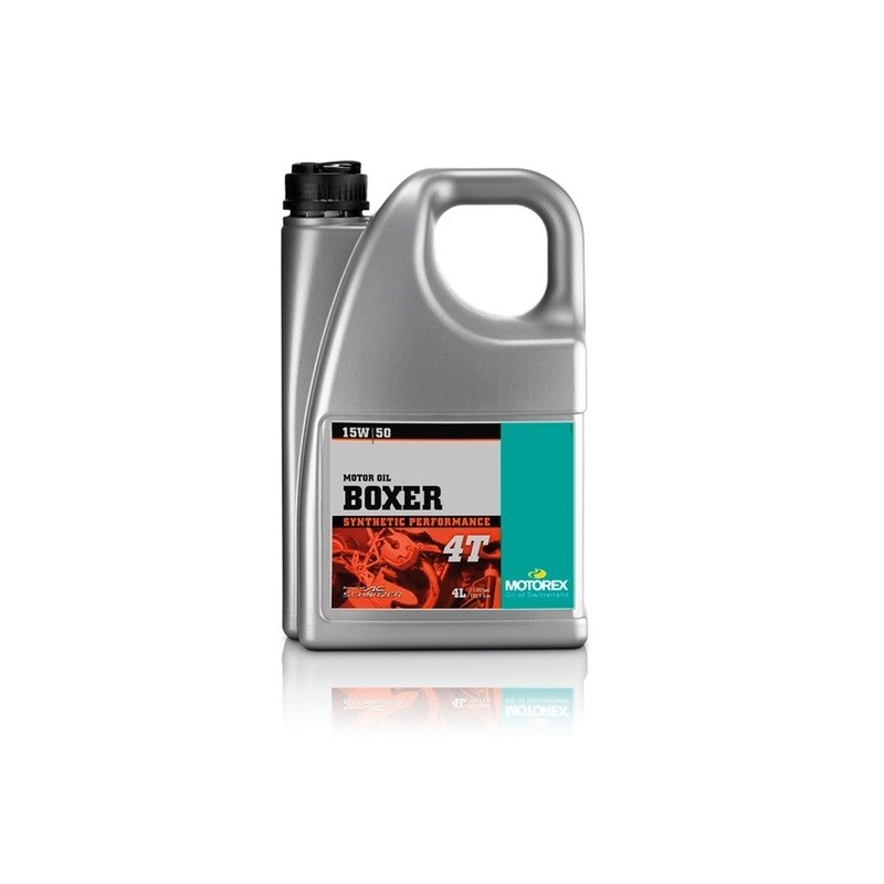 Huile moteur MOTOREX Boxer 4T 15W50 4L Huile moteur MOTOREX Boxer 4T 15W50 4L