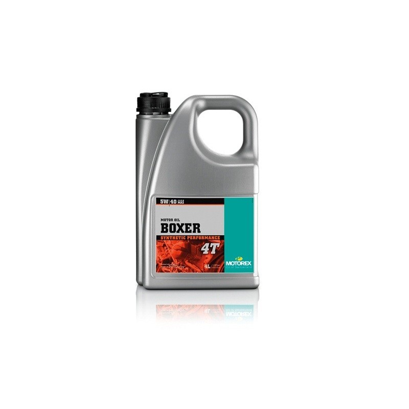 Huile moteur MOTOREX BOXER 4T 5W40 4L Huile moteur MOTOREX BOXER 4T 5W40 4L
