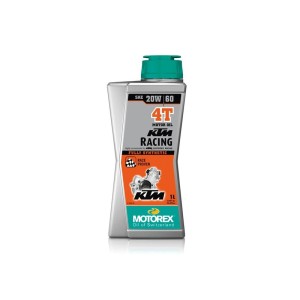 Huile moteur MOTOREX KTM Racing 4T 20W60 1L
