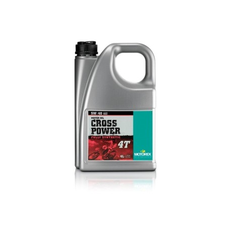 Huile moteur MOTOREX Cross Power 4T 5W40 4L