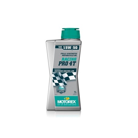 Huile moteur MOTOREX Racing Pro 4T 15W50 1L