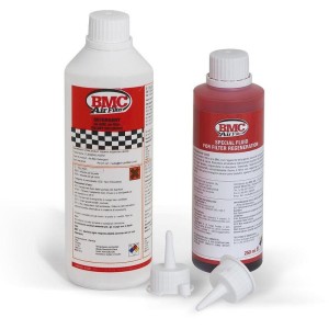 Kit d'entretien nettoyant 500 ml et bidon d'huile BMC 250 ml