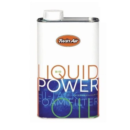 Huile filtre à air TWIN AIR Bio Liquid Power Foam biodégradable 1L