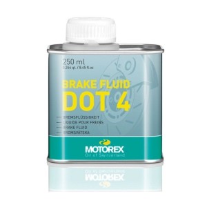 Liquide de frein MOTOREX Brake Fluid DOT 4 250 ml