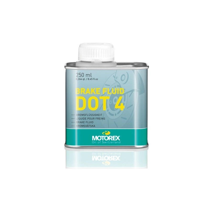 Liquide de frein MOTOREX Brake Fluid DOT 4 250 ml Liquide de frein MOTOREX Brake Fluid DOT 4 250 ml