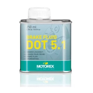 Liquide de frein MOTOREX Brake Fluid DOT 5.1 250 ml