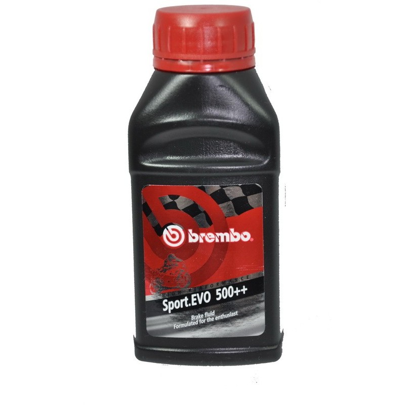 Liquide de frein BREMBO Upgrade Dot 4 Route Piste Sportevo500++ 250 ml Liquide de frein BREMBO Upgrade Dot 4 Route Piste Sportevo500++ 250 ml