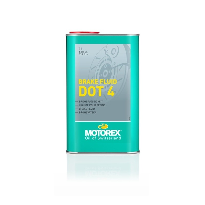 Liquide de frein MOTOREX Brake Fluid DOT 4 1L Liquide de frein MOTOREX Brake Fluid DOT 4 1L