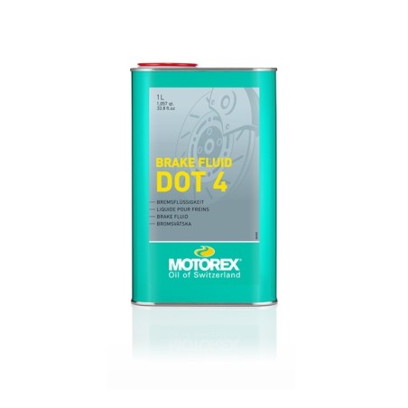 Liquide de frein MOTOREX Brake Fluid DOT 4 1L