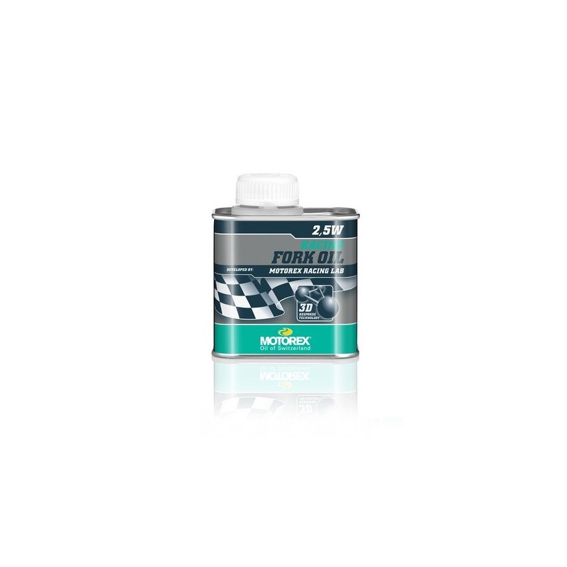 Huile de fourche MOTOREX Racing Fork Oil 2.5W 250 ml Huile de fourche MOTOREX Racing Fork Oil 2.5W 250 ml